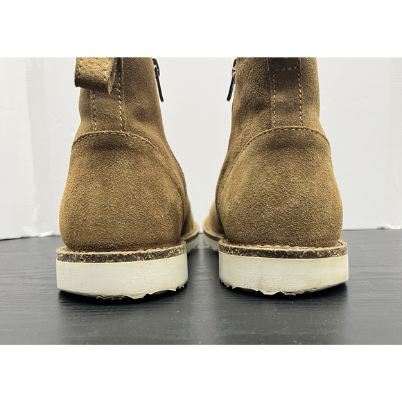Birkenstock Melrose Suede Ankle Boot Tan Water Resistant Flannel Women 10 Men 8
